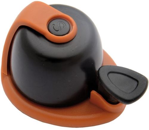 Simson cloche de vélo 4Allure,5 cm noir/brun