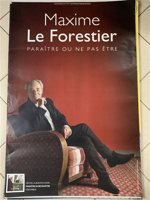 Maxime Le FORESTIER - Paraître ou ne pas être - 80x120cm - Affiche