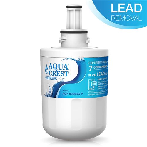 AQUACREST DA29-00003G NSF 53&42 Certifié Filtre à Eau pour Réfrigérateur, Compatible avec Samsung Aqua Pure Plus DA29-00003G DA29-00003B HAFIN2/EXP DA