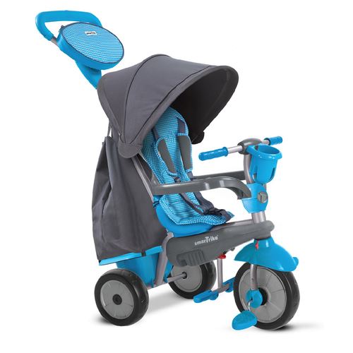 smarTrike 4-in-1-driewieler Swing DLX Tricycle Enfant Junior Gris/Bleu