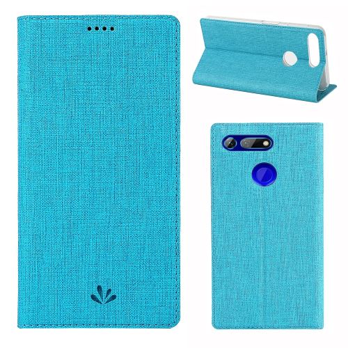 Etui en PU porte-cartes bleu pour votre Huawei Honor View 20/V20