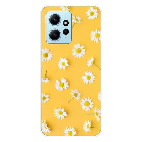Coque en silicone imprimée compatible Xiaomi Redmi Note 12 4G Marguerittes
