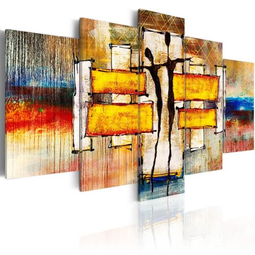 Tableau - Solar Tango .Taille : 200x100