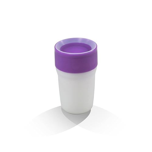 Gobelet BRIX Design LiteCup avec veilleuse lila pourpre