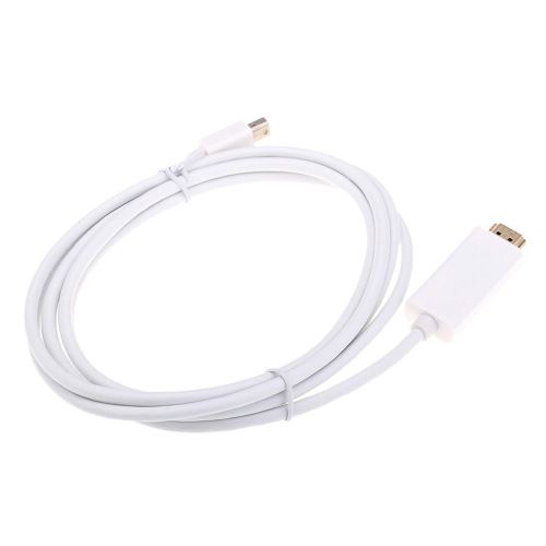 VSHOP ® Mini DisplayPort vers câble HDMI - Cordon adaptateur vidéo pour Apple iMac-Unibody MacBook - Pro - Air et PC avec Mini DP etc. **Supports Audio** 5m
