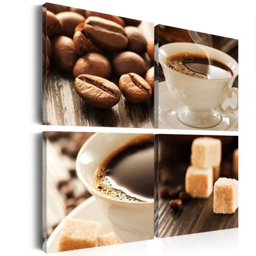 Tableau - Tasse de café .Taille : 90x90