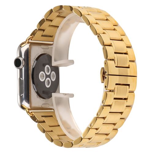 Bracelet en métal le remplacement des pièces en or pour votre Apple Watch Series 3/2/1 38mm