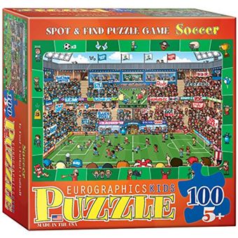 EuroGraphics Soccer Spot Find 100 Piece Puzzle - 1