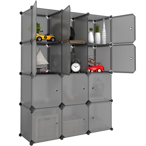 Armoire Penderie Rangement Modulable Placard Etageres De Rangement