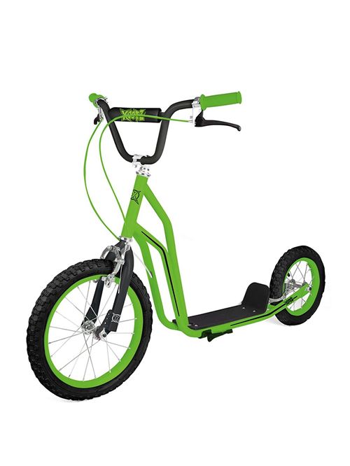 Xootz BMX step 16 pouces Junior Frein à serrer Vert/Noir