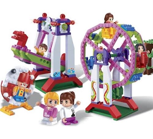 BanBao kit de construction Trendy City Fun Park 401 pièce