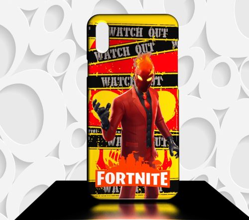 Coque compatible pour Samsung Galaxy A50 Fortnite Battle Royale 223