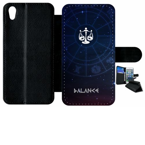Etui À Rabat Sony Xperia X Signe Astrologique Balance