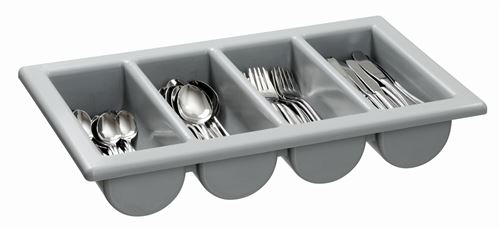 BARTSCHER Bac couvert GN 1/1 polypropyl&egrave;ne empilable -  - - Polypropyl&egrave;ne 530x325x100mm 