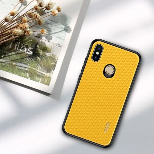 Xiaomi Mi Max 3 Coque Protection Plastique Jaune ALS78778