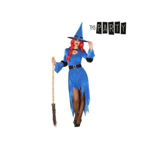 Déguisement pour Adultes Sorcière Bleu (Taille XS/S)