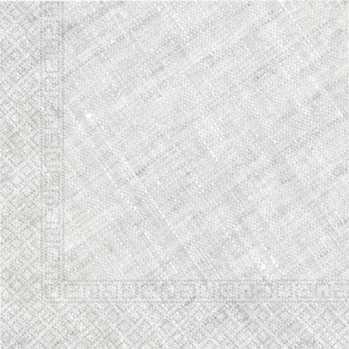 Folat serviettes de table 33 cm papier gris compostable 20 pièces