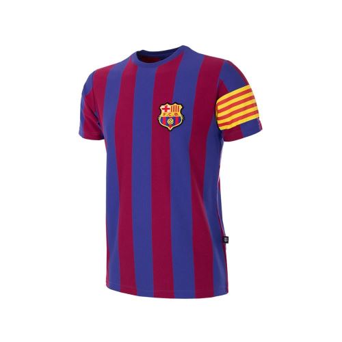 T-shirt junior de capitaine FC Barcelone S Bleu