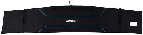 Summit skihoes noir / bleu 190 x 40/31 cm