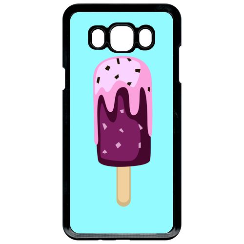 Coque Samsung Galaxy J7 (2016) Glace Baton Violette