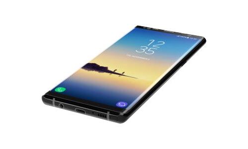 Belkin ScreenForce TemperedCurve - Schermbeschermer - zwart - voor Samsung Galaxy Note8