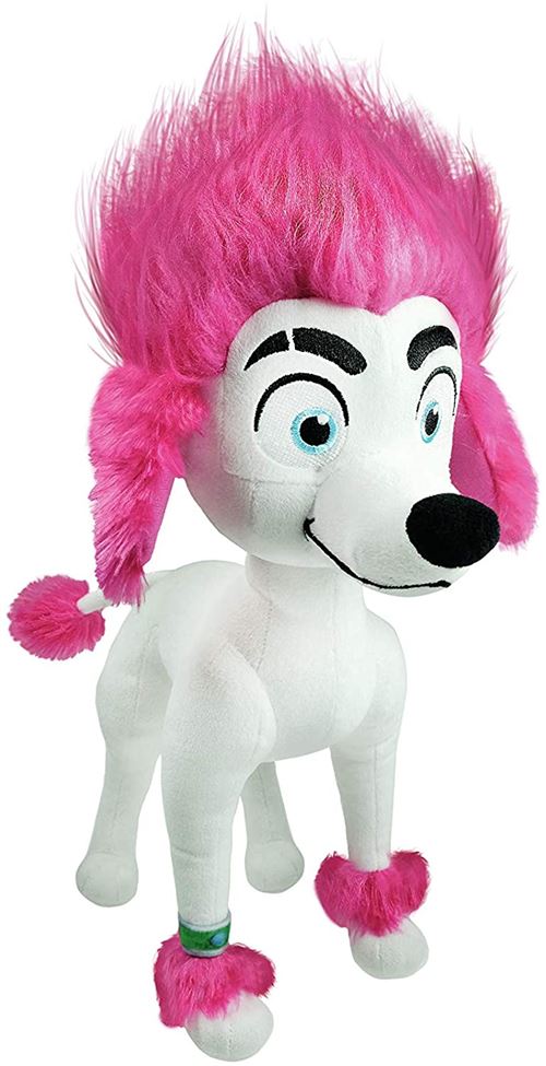 Studio 100 peluche 100% Wolf Freddy 30 cm en peluche blanc/rose