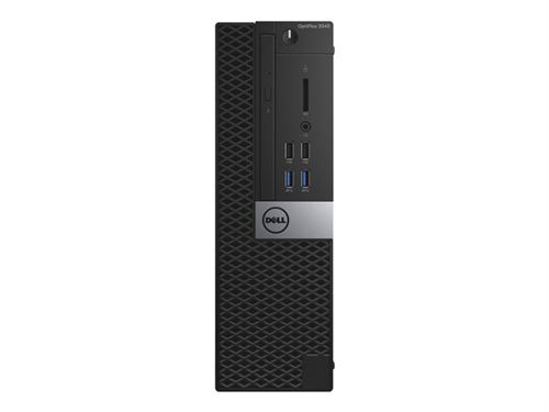 Dell OptiPlex 3040 - SFF - Core i3 6100 / 3.7 GHz - RAM 4 Go - HDD 500 Go - graveur de DVD - HD Graphics 530 - Win 10 Pro 64 bits - moniteur : aucun -