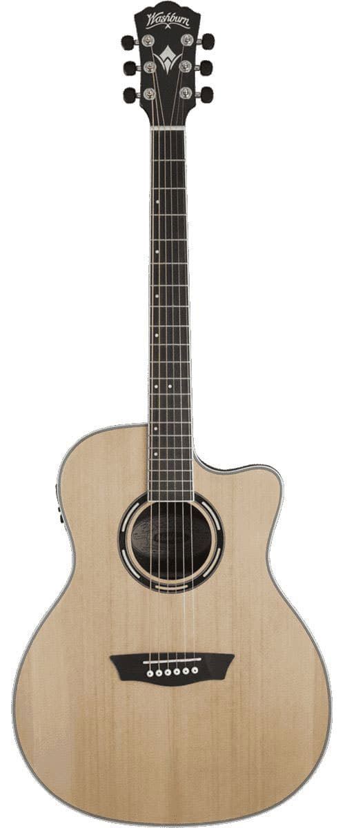 Washburn AG70CE - Guitare électro-acoustique Grand Auditorium Cutaway