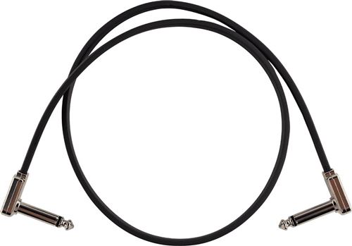 Ernie Ball 6228 - Cables instrument patch - coudé fin & plat - 60 cm