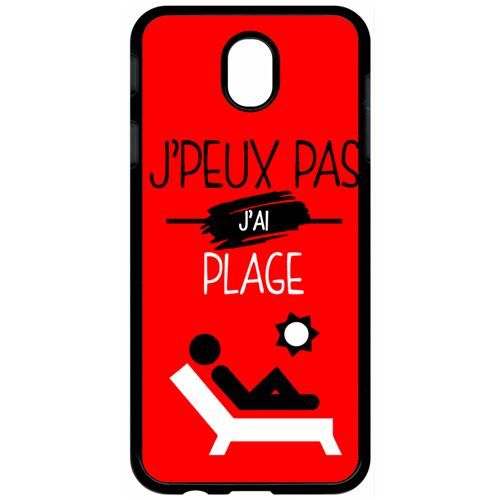 Coque samsung galaxy j7 2017 (j730) j peux pas j ai plage 9