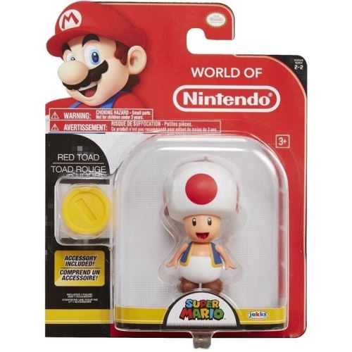 Figurine toad rouge jakks pacific 79toa013