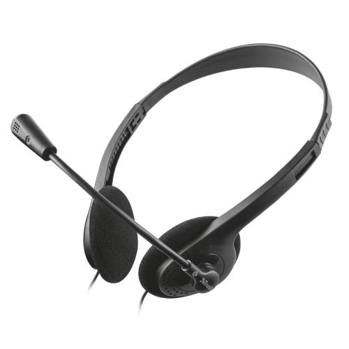 trust casque micro filaire - télétravail