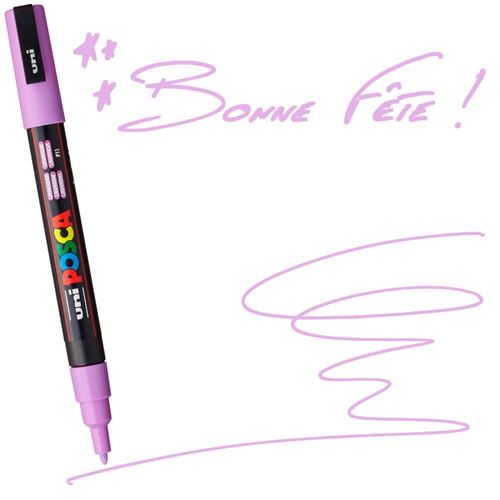 Feutre Posca PC-3M - Pointe conique fine