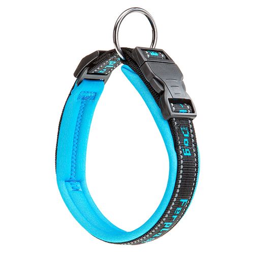 Meilleurs prix pour Ferplast Ferplast Collier pour chiens SPORT DOG C25/65, poignée rembourée, ceinture réfléchissante, étiquette porte-nom, A: 55÷65 cm - B: 25 mm Bleu Bleu