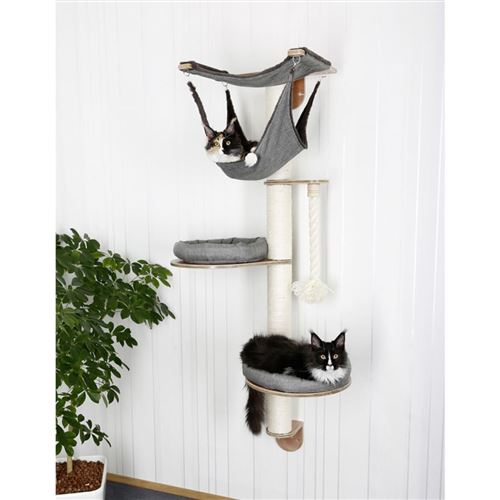 Kerbl Arbre à Chats Mural Dolomit 20 Tofana Gris 160 Cm 81545