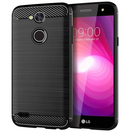 Etui Coque de protection durable souple pour LG X Power3 - Noir