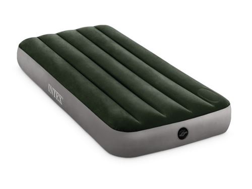 Matelas gonflable Downy gonfleur à pied 1 place - Intex