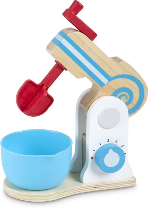 Melissa & Doug mélangeur en bois Make-a-cake 20 cm 11 pièces