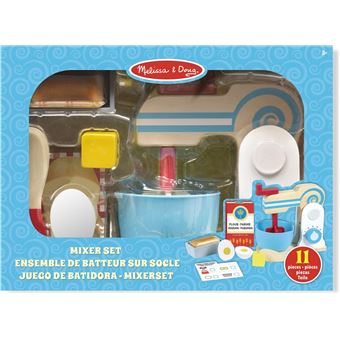 Batteur et accessoires bois 11 pièces Melissa et Doug