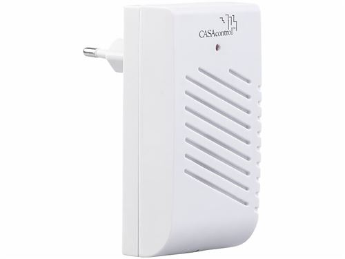 Casa Control : Système de sonnette sans fil avec bouton et carillon 230 V à 16 mélodies, portée jusqu'à 30 m