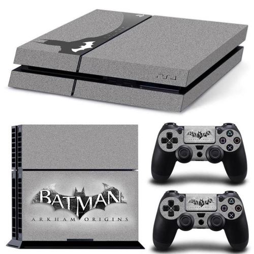 Autocollant Stickers Skin de Protection pour Console et Manette Sony Playstation PS4 - Batman #4