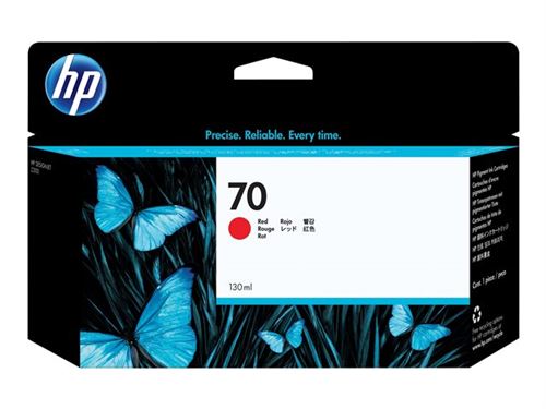 HP 70 - rouge - originale - cartouche d'encre