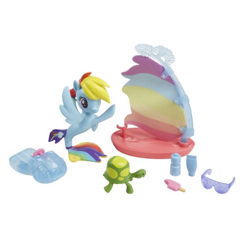 Figurine my little pony the movie : rainbow dash sports sous-marins hasbro