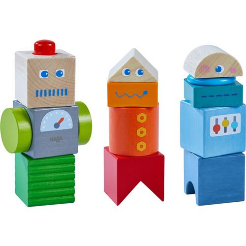 Haba découverte blocs robot amis 9 pièces