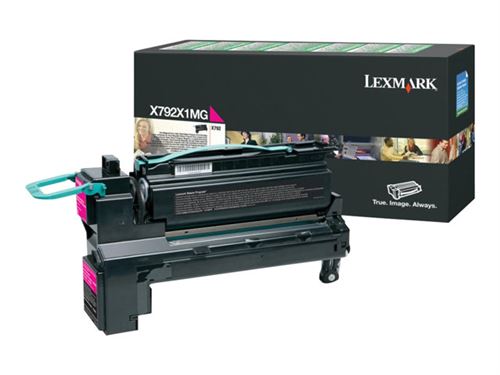 Lexmark - Extra hoog rendement - magenta - origineel - tonercartridge LCCP, LRP - voor Lexmark X792de, X792dte, X792dtfe, X792dtme, X792dtpe, X792dtse