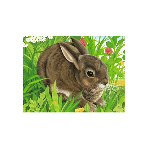 Puzzle 12 cubes Ravensburger Animaux