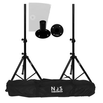 Sac Transport Gravity BG SS 2 LB - Pour 2 Pieds Enceintes - Nylon 600D - Rembourré 15mm