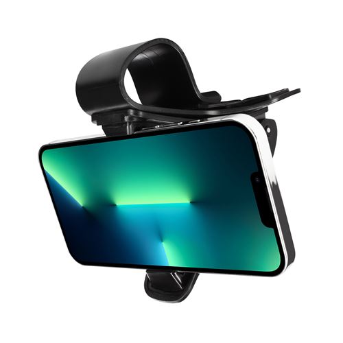 Support Voiture Smartphone Universel Tableau de bord + Pince en Arc