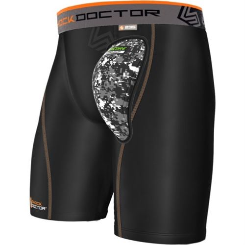 Coquille de Baseball Shock Doctor Air Core Ultra Souple avec Short Noir