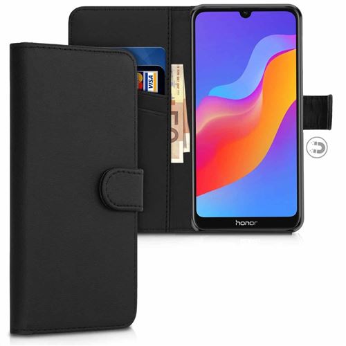 Etui de protection Portefeuille pour Honor 8A Portefeuille -Noir